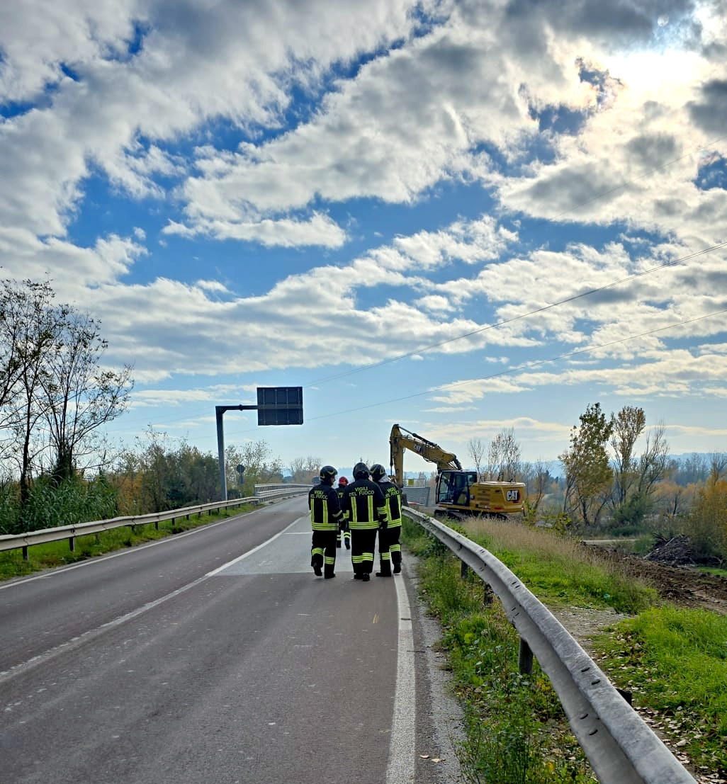 Riaperto al traffico il tratto di via Trasversale Marecchia