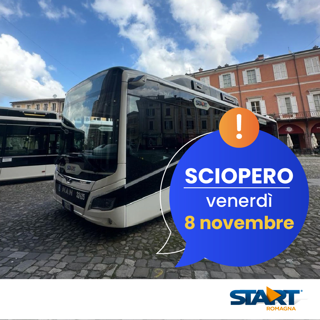 Venerdì 8 novembre sciopero nazionale del trasporto pubblico locale 