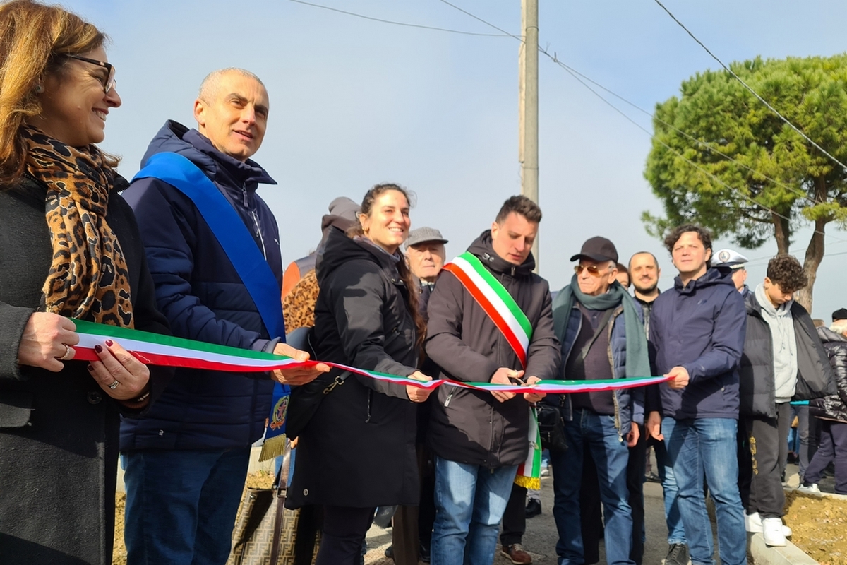 Da San Vito a piazza Ganganelli in dieci minuti con la bici: inaugurato il nuovo percorso ciclopedonale