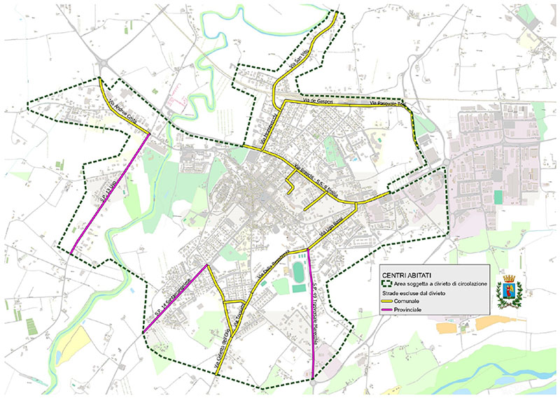 Dal 1° ottobre tornano anche a Santarcangelo le misure di contrasto all’inquinamento atmosferico del Piano aria regionale