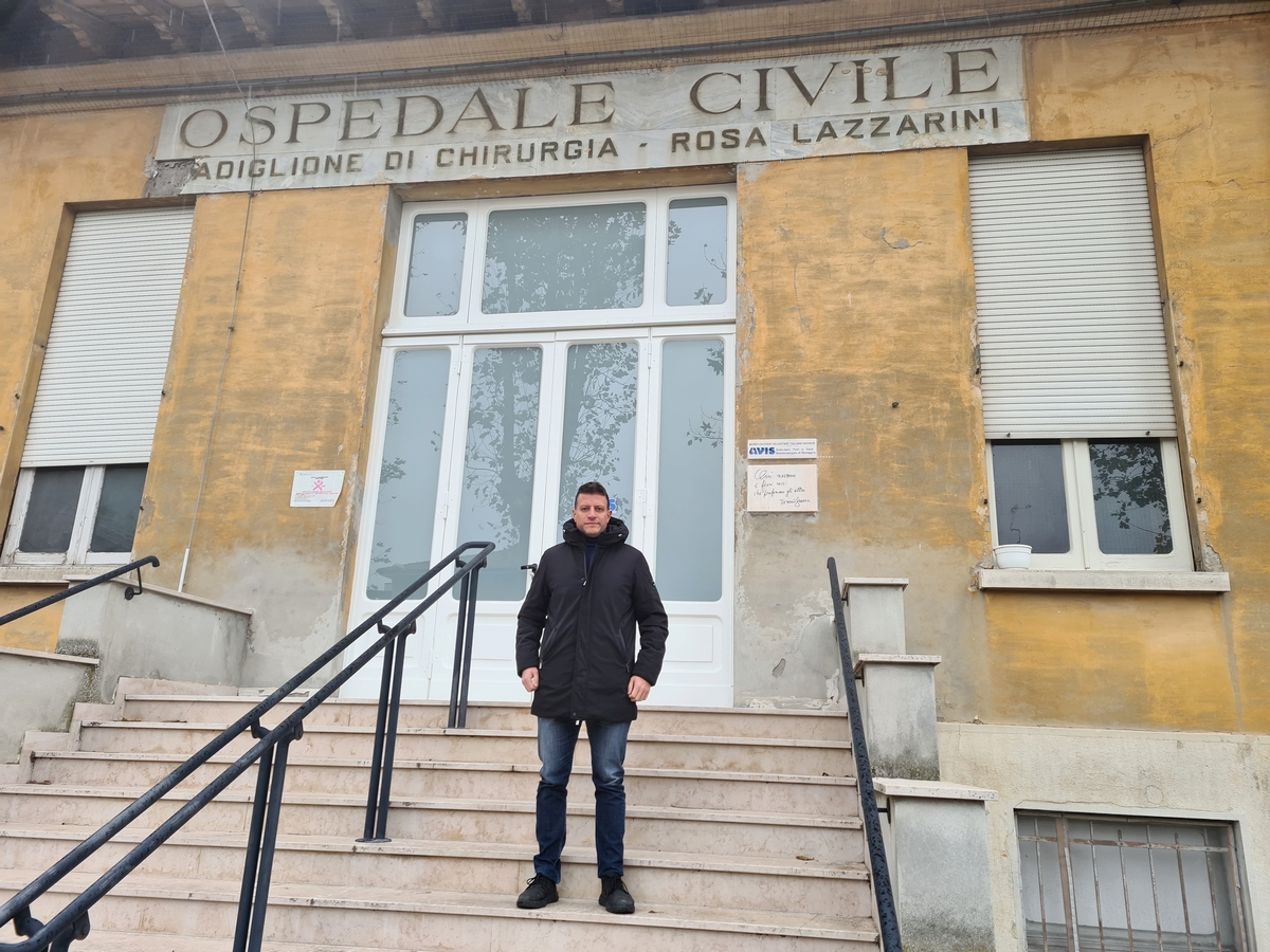 Ospedale Franchini, nuova fase dei lavori al padiglione storico “Rosa Lazzarini”