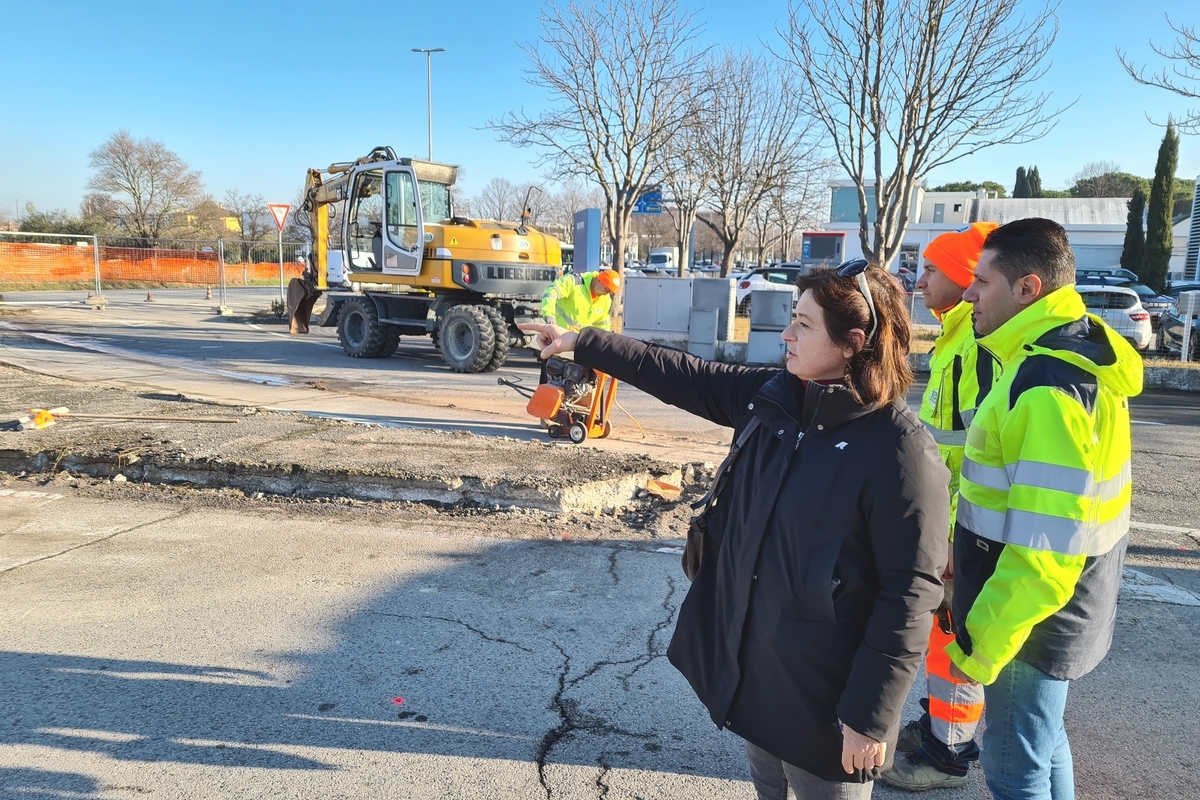 Via Bornaccino, in corso fino al 12 febbraio i lavori per la razionalizzazione dell’incrocio con la via Emilia